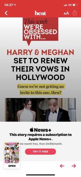 Why is Harry talking?