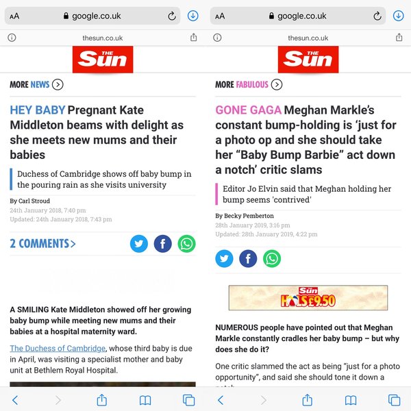 Royals and American media coverage