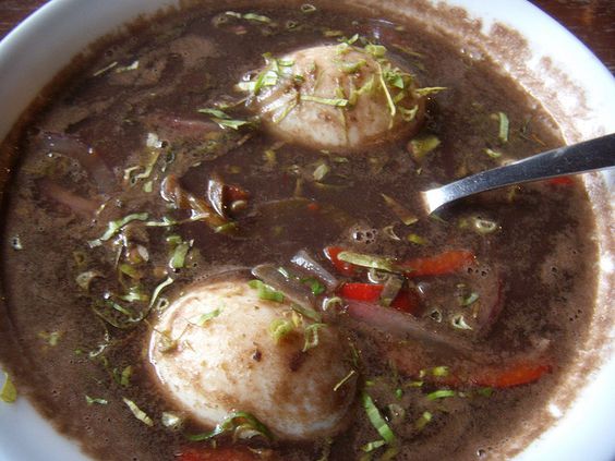 DH thinks this soup looks disgusting