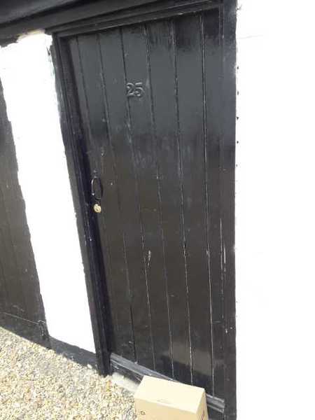 Through the letterbox