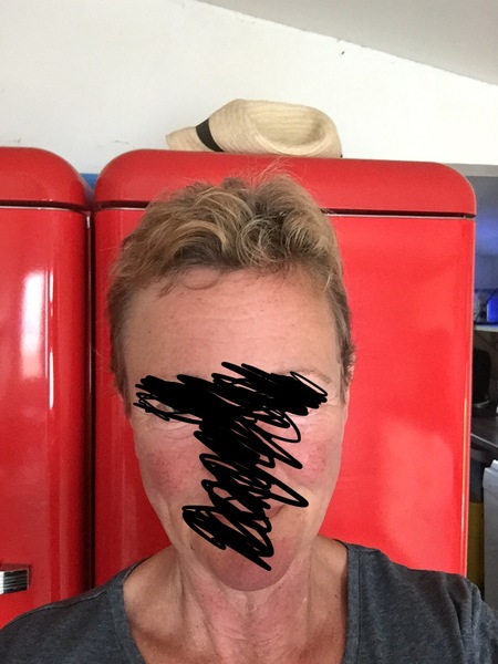 I shaved my head.