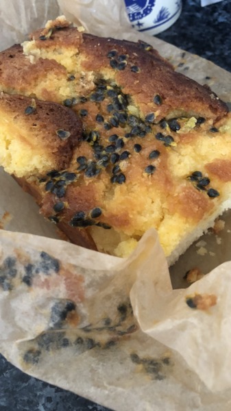 To ask you to show me your baking/food?