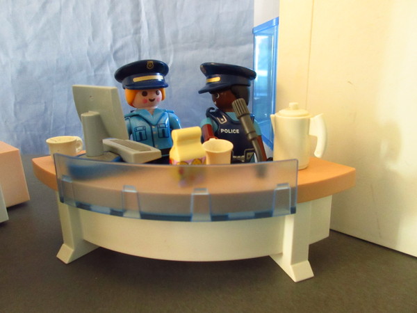 An outbreak of Covid-19 has occurred for the Playmobil people in our house...