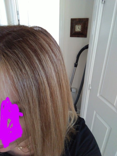 I’ve just coloured my roots (photo)