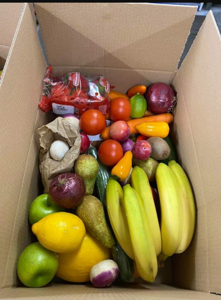 So I got my veg box today - tonne of cauli and...