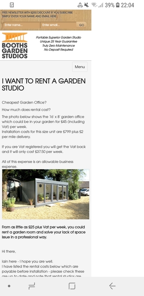 No room to work from home! Can I rent somewhere?