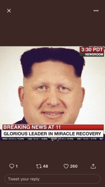 To think that a personality cult has developed around Boris Johnson?