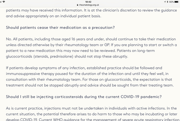 Stopping methotrexate