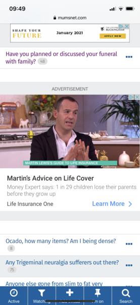 Martin Lewis DOESN’T DO ADS