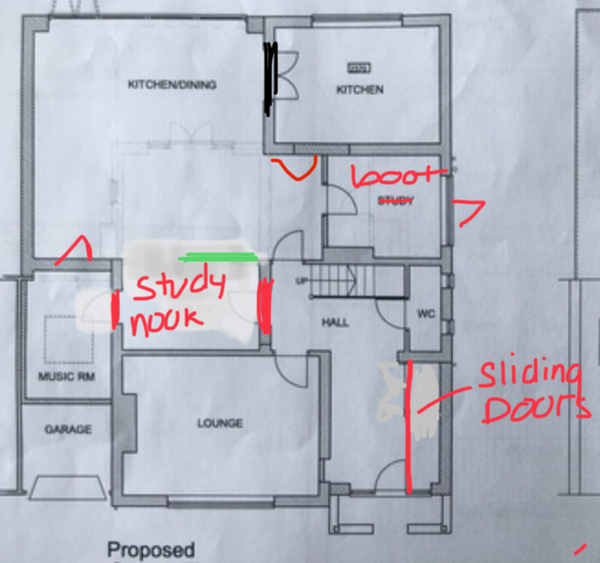 Anyone have any suggestions for my ground floor layout?
