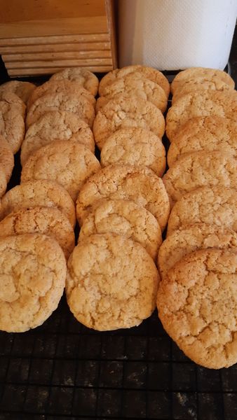 To ask you to show me your baking/food?