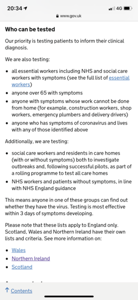 Woman  from Cornwall   refused  her  Covid 19   test  results.