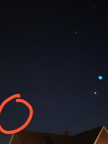 What's this near venus?