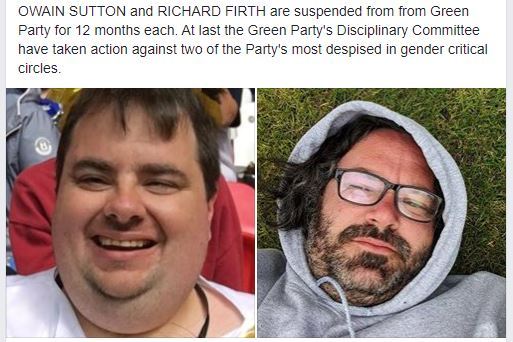 Richard Firth suspended from Green Party