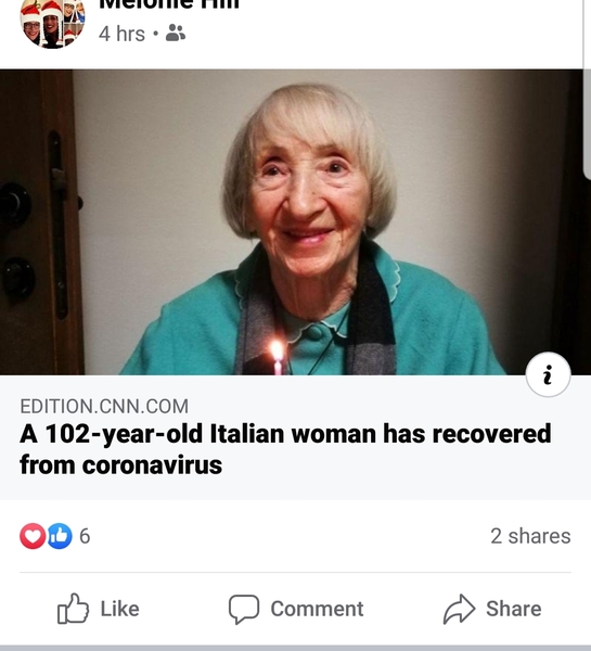 A positive thread to balance the panic. Do you know anybody who has recovered? If so then please share here