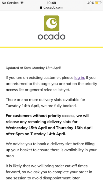 Ocado smart pass trials, tribulations and tiers