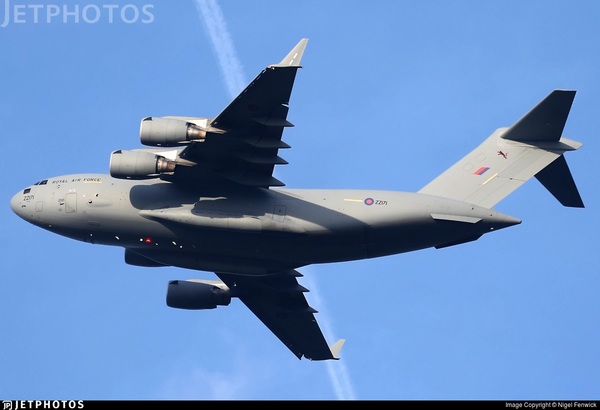 Military jets over Manchester