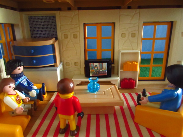 An outbreak of Covid-19 has occurred for the Playmobil people in our house...