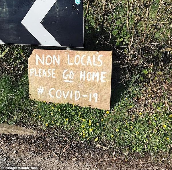 To think people shouldn't walk to my village?