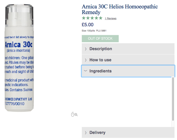 To be really disappointed in Neils Yard?