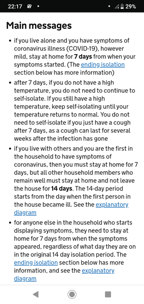 This can't be right?! Exercise ok with symptoms?