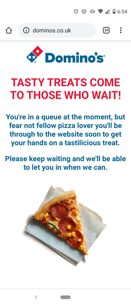 Are people still ordering takeaway?