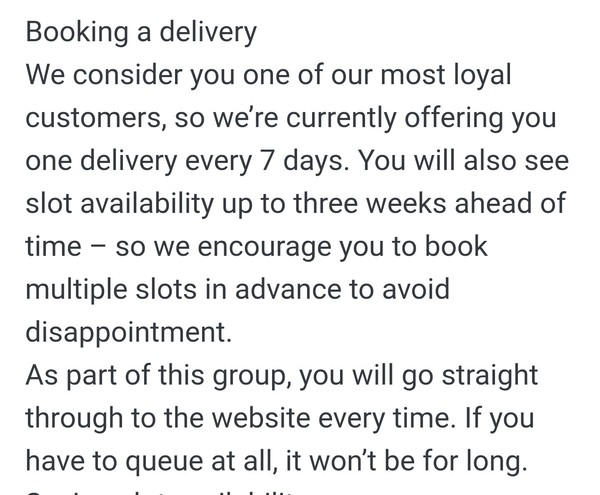 Ocado Anytime Smart Pass holders - have you received priority access yet?