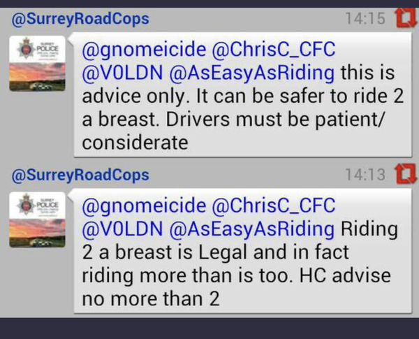 To think cycling should be banned under lockdown?