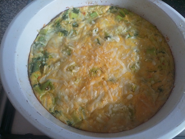 To ask you to show me your baking/food?