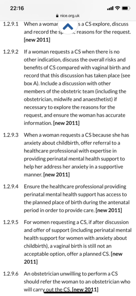 Declined c section even though high risk??!