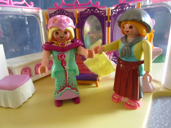 An outbreak of Covid-19 has occurred for the Playmobil people in our house...