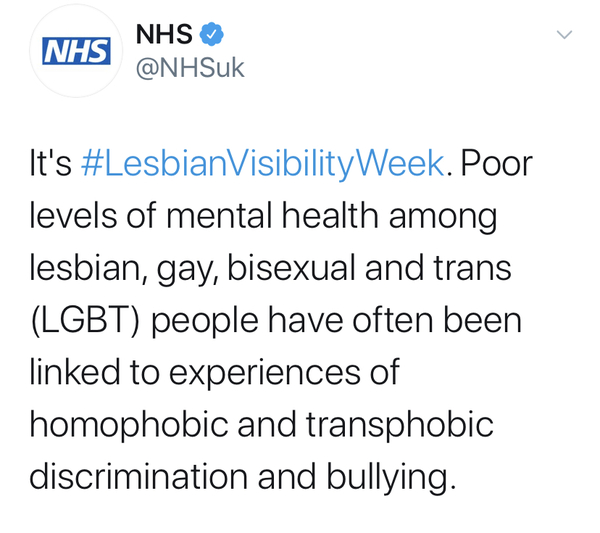 Lesbian Visibility Week 2020