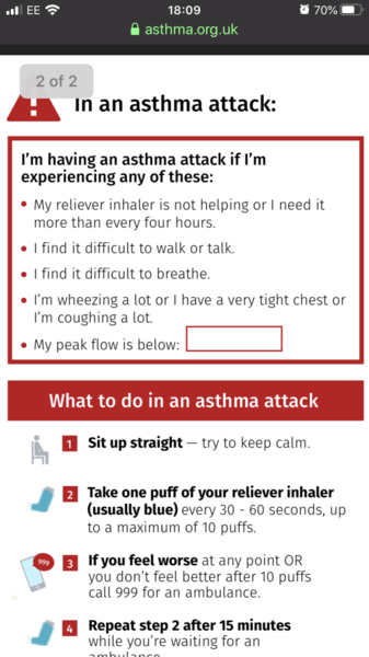 Asthmatics’ during Covid19