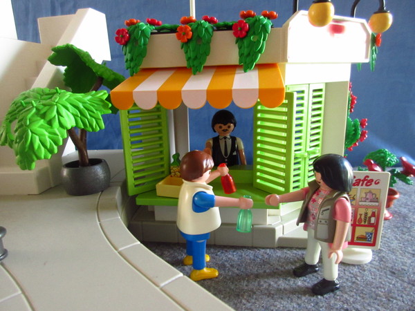 An outbreak of Covid-19 has occurred for the Playmobil people in our house...