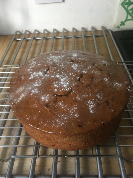 Simple chocolate sponge