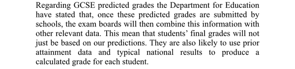 GCSE’s summer 2020 thread 5 - And then there were none..