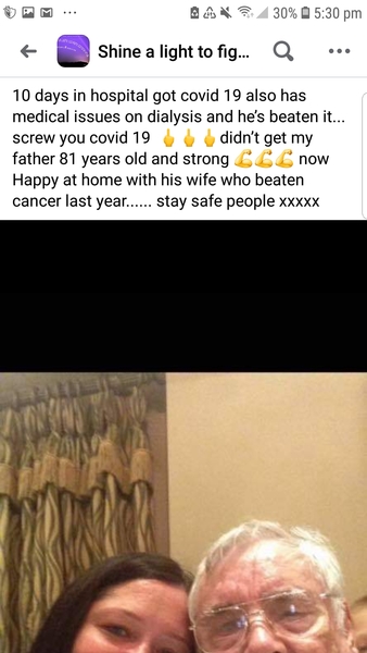 A positive thread to balance the panic. Do you know anybody who has recovered? If so then please share here