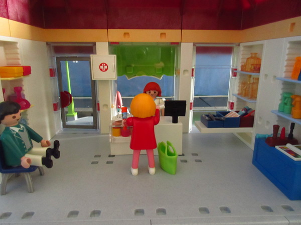 An outbreak of Covid-19 has occurred for the Playmobil people in our house...