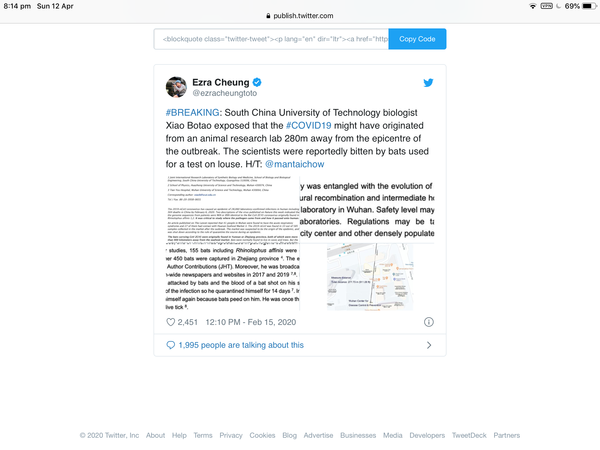 To be so angry at the Chinese government