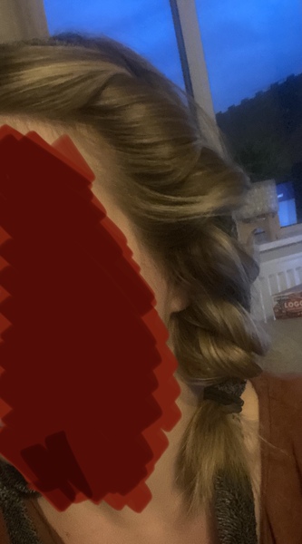 So last night I slept with a dressing gown belt around my head and woke up