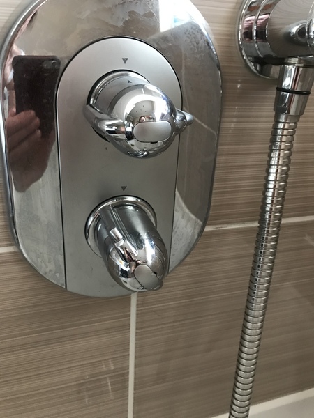 Hot water at the sink tap but not at the bath tap!