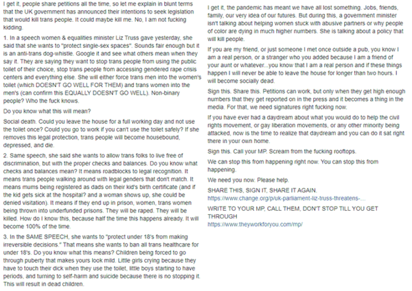 These questions for Liz Truss... How would you answer them?