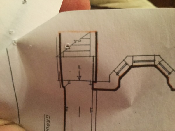 Please help me interpret this plan – am I liable to pay for the joists supporting the staircase?