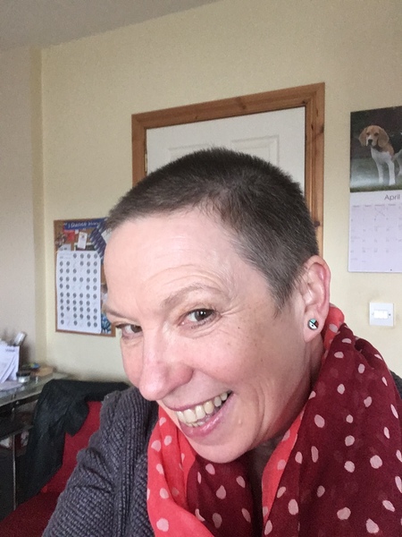 I shaved my head.