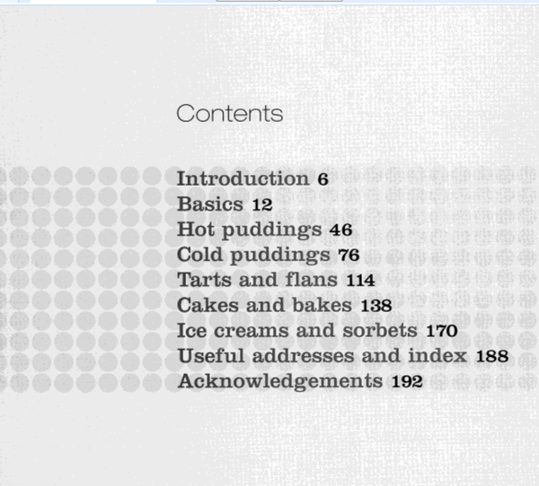 Cake recipe book
