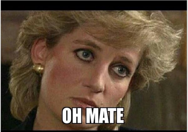 My husband calls work colleagues “mate” and referred to me as “the Mrs”