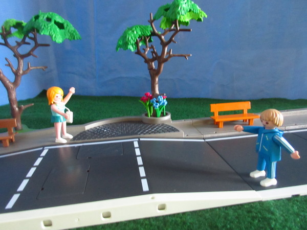 An outbreak of Covid-19 has occurred for the Playmobil people in our house...