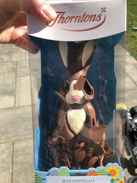 To leave chocolate outside overnight