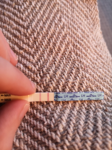 Almost positive ovulation test at 6DPO?