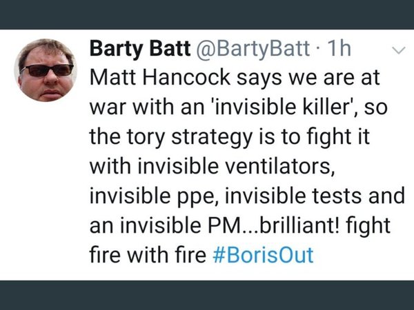 Westminstenders: A test of logistic planning